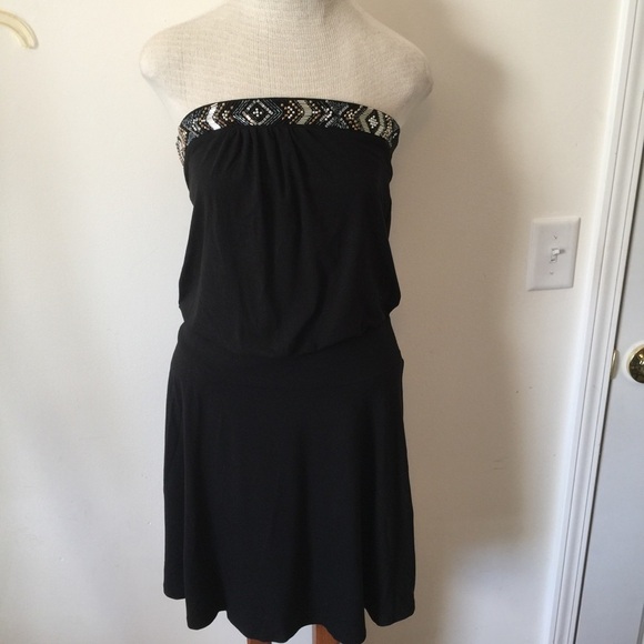 White House Black Market Embellished NWT strapless dress size XS - Picture 4 of 10